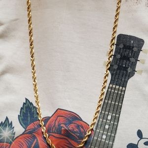 14k solid gold necklace